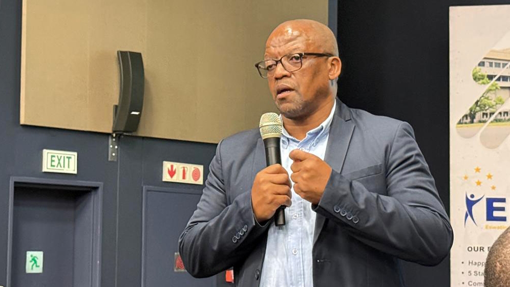 Eswatini Revenue Service Customs Border Operations Manager Sifiso Shabangu.